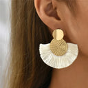 Bohemian Fringe Earrings Vintage Style Jewelry Daily Wear