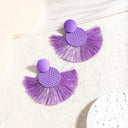 Bohemian Fringe Earrings Vintage Style Jewelry Daily Wear