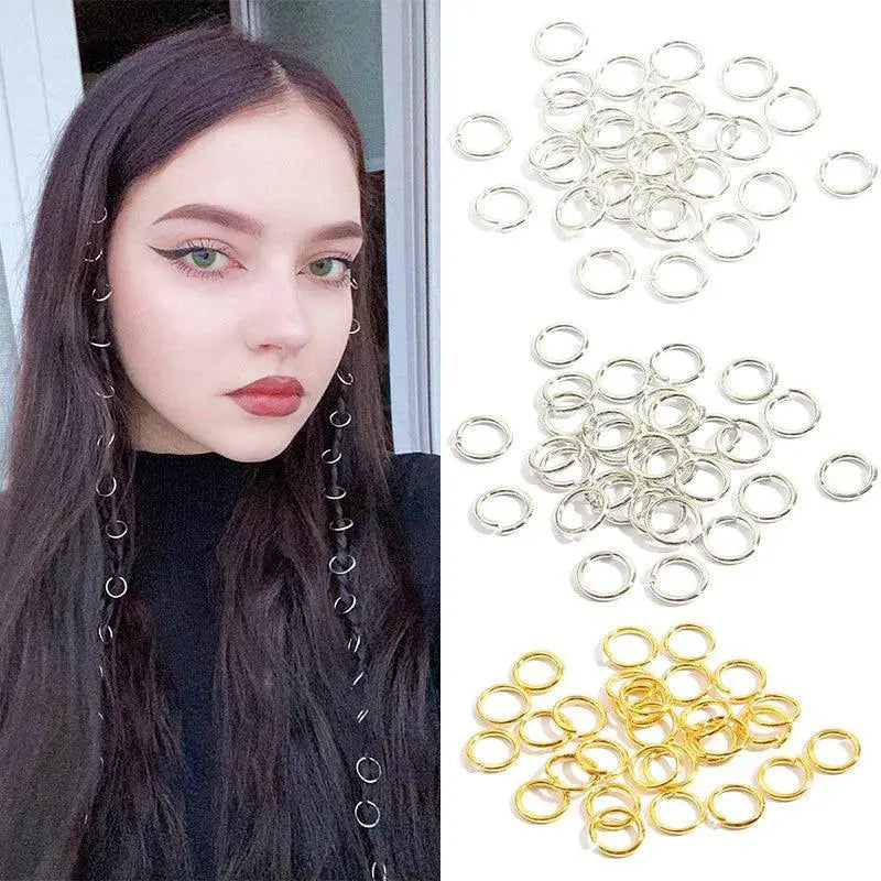 Bohemian Hair Jewelry Set Colorful Charms For Unique Styles