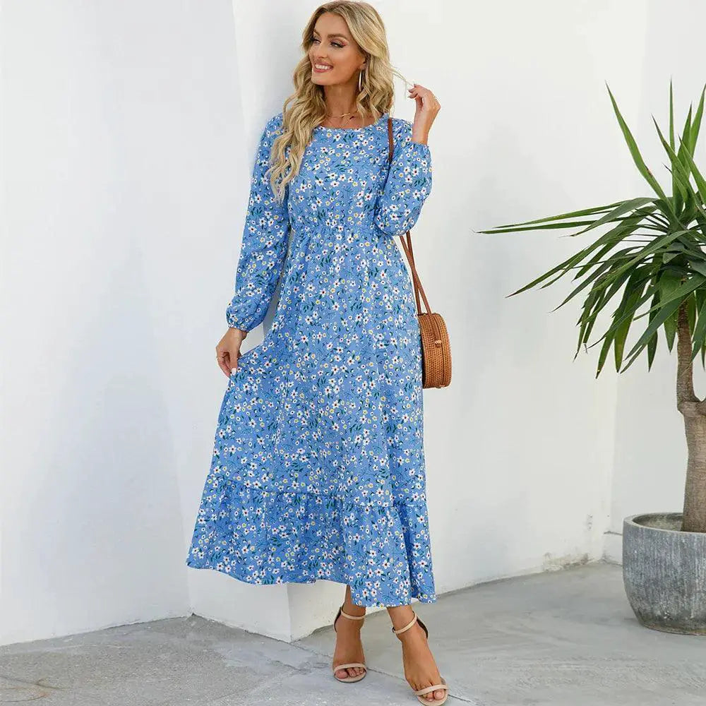 Bohemian Floral Maxi Dress for Effortless Summer Style