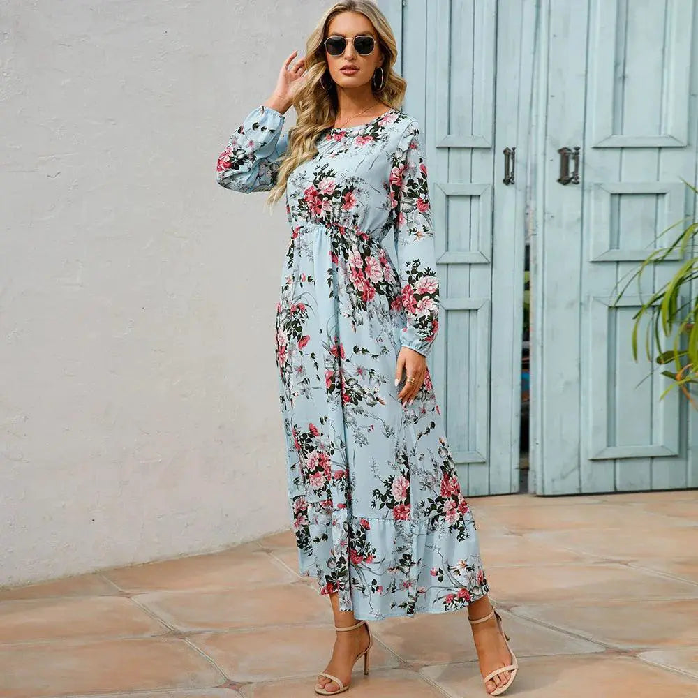 Bohemian Floral Maxi Dress for Effortless Summer Style