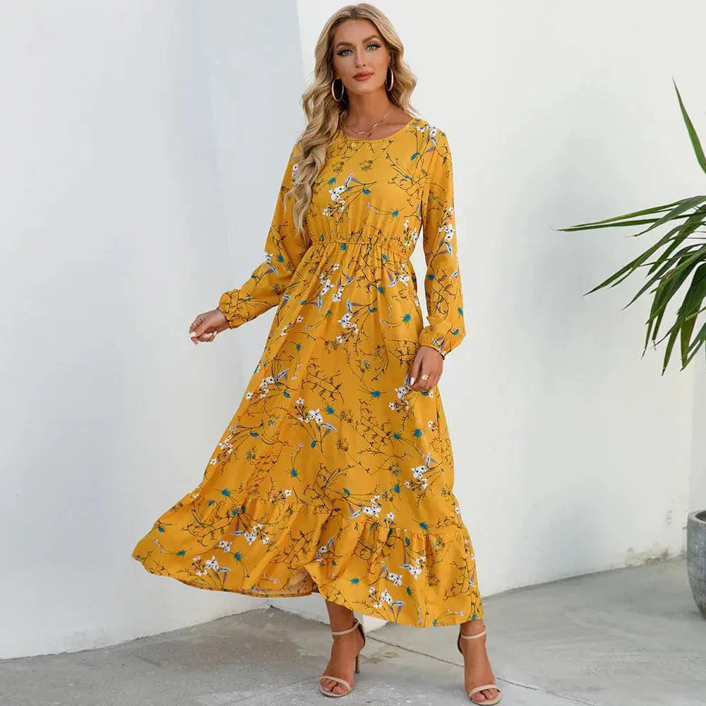 Bohemian Floral Maxi Dress for Effortless Summer Style