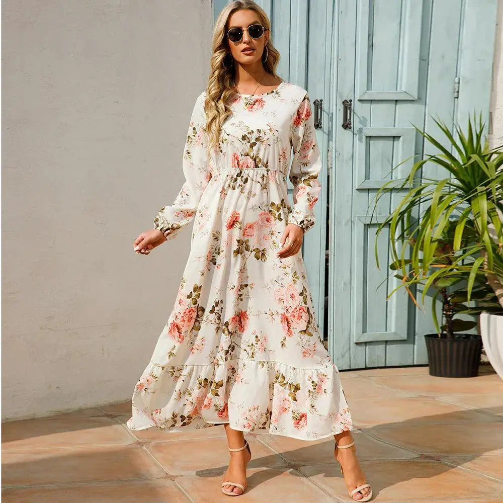 Bohemian Floral Maxi Dress for Effortless Summer Style