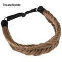 Bohemian Style Fishtail Braids Headband Hairpiece Festival