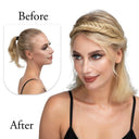 Bohemian Style Fishtail Braids Headband Hairpiece Festival