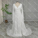 Elegant Bridal Boho Lace Backless Dress