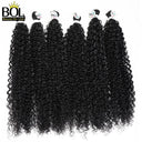 BOL Jerry Curly Ombre Blonde Synthetic Hair Extensions