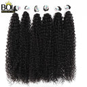 BOL Jerry Curly Ombre Blonde Synthetic Hair Extensions