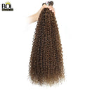 BOL Jerry Curly Ombre Blonde Synthetic Hair Extensions