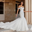 Elegant Mermaid Wedding Dress for Bride