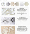 Elegant Mermaid Wedding Dress for Bride