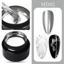 Born Pretty Chrome Gel Nail Set for Stylish Nail Art Kit