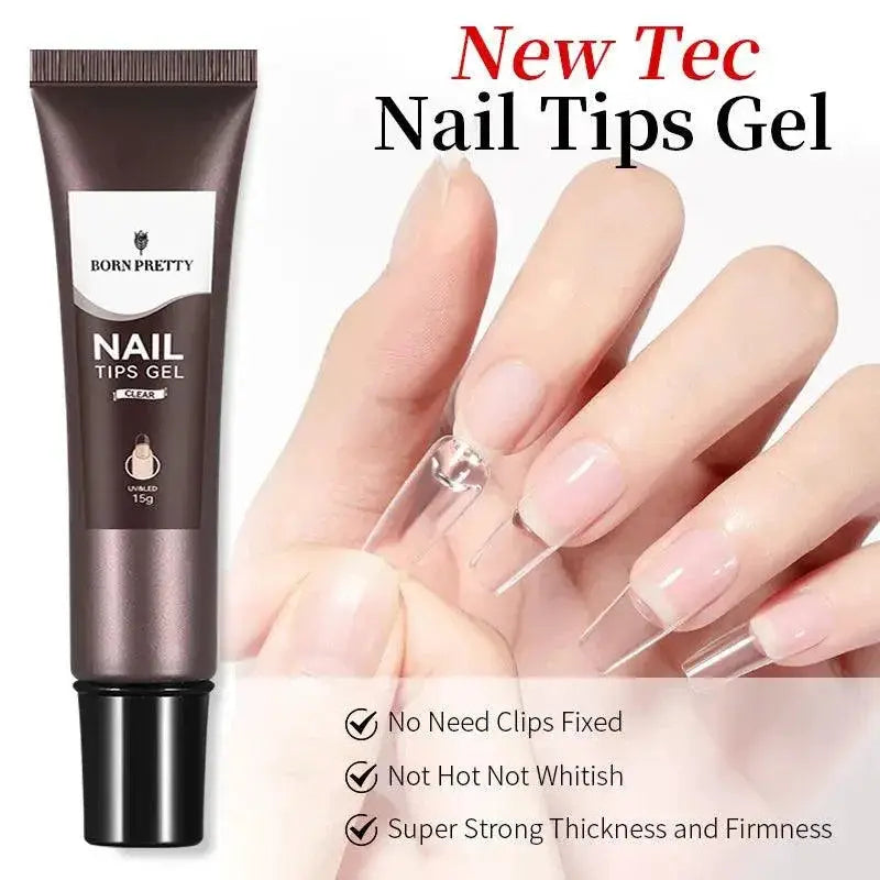 Born Pretty Transparent Nail Extension Gel Kit UV LED