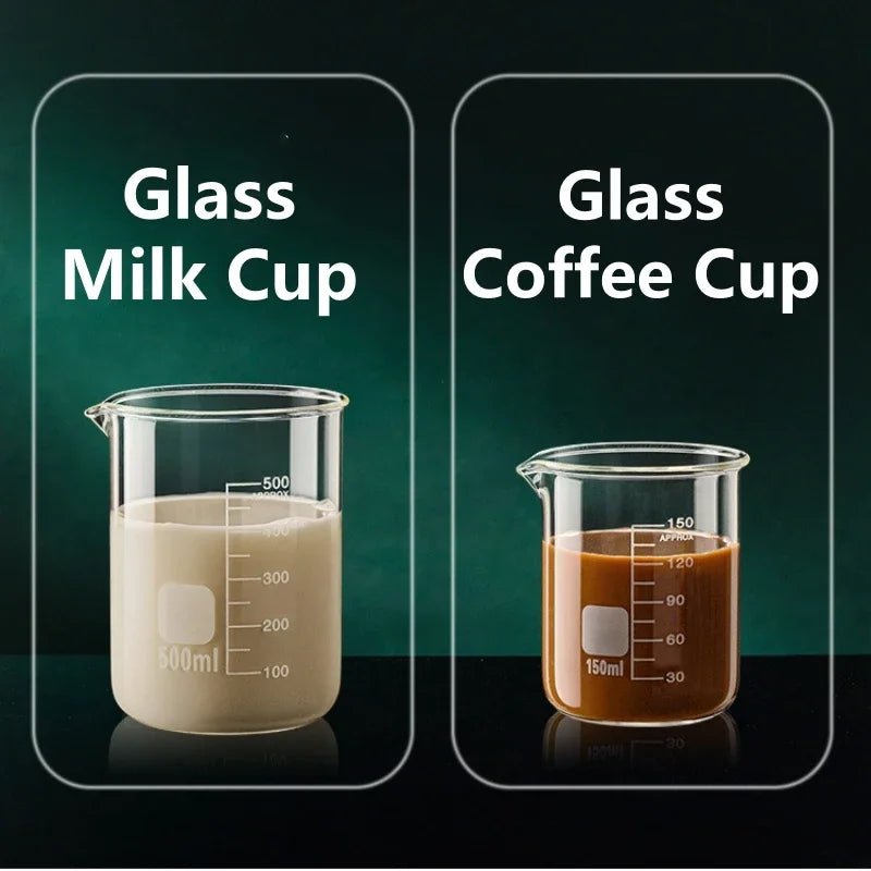 Borosilicate Glass Measuring Cup Beaker 50 Up To 1000 Ml Heat Resistant Kitchens