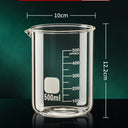 Heat Resistant Glass Beaker For Kitchen