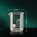 Heat Resistant Glass Beaker For Kitchen
