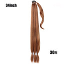 Boxing Braids Ombre Ponytail Hairpiece Stylish DIY Upgrade