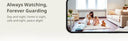 Motion Alerts Indoor Camera for Home Use