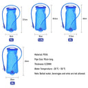 BPA-Free Hydration Pack Water Bladder Reservoir 1L to 3L