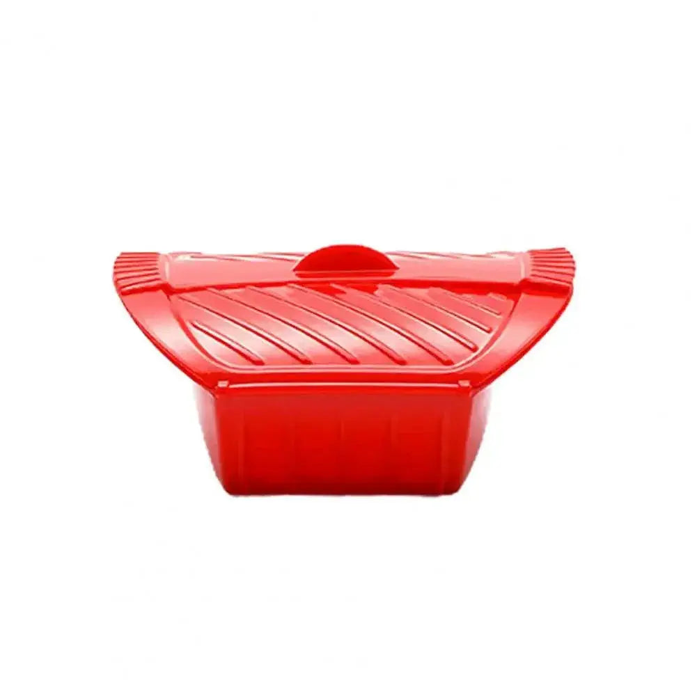 BPA Free Silicone Microwave Steamer For Fish And Vegetables