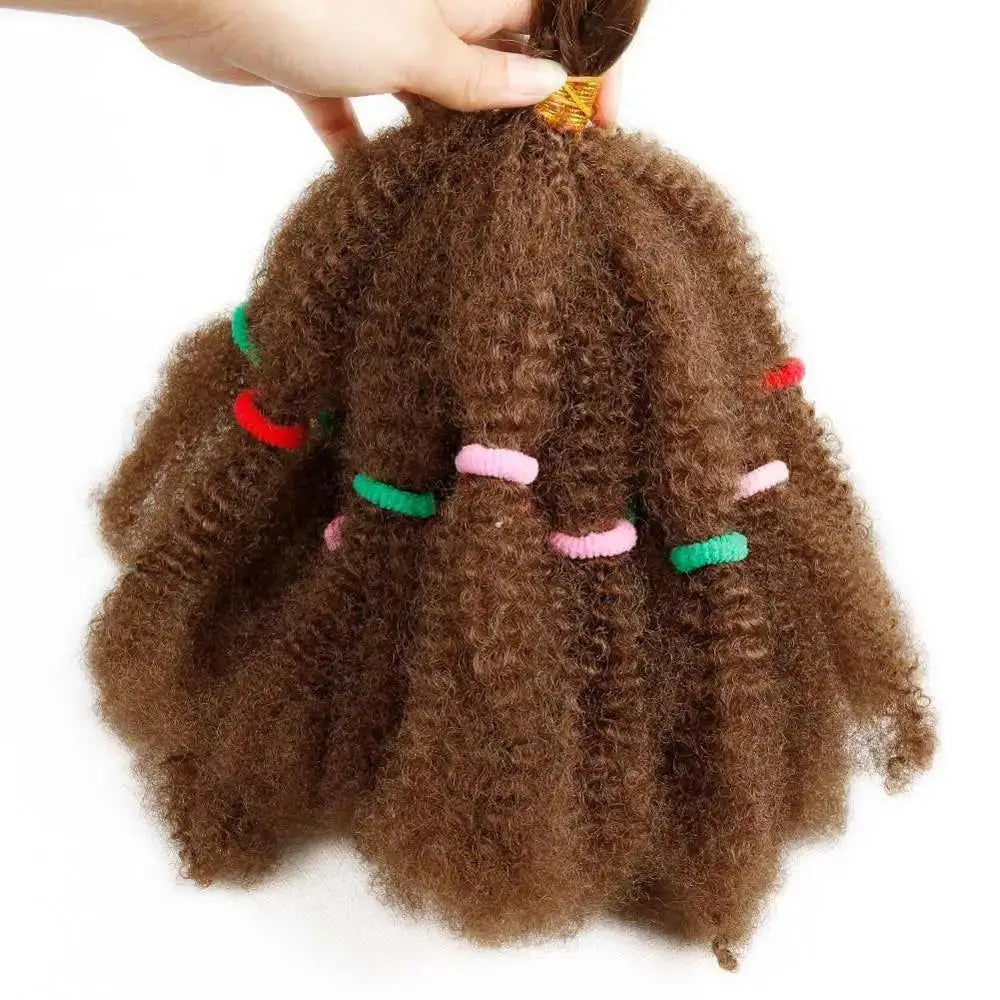 Braided Curly Afro Kinky Hair Extensions for Chic Styles