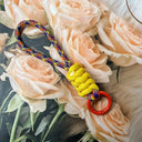 Braided Lanyard Keychain Anti Lost Keyring Accessory Kit