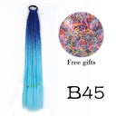 Braided Ponytail Hair Extension Stylish Elastic Rubber Band