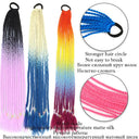 Braided Ponytail Hair Extension Stylish Elastic Rubber Band