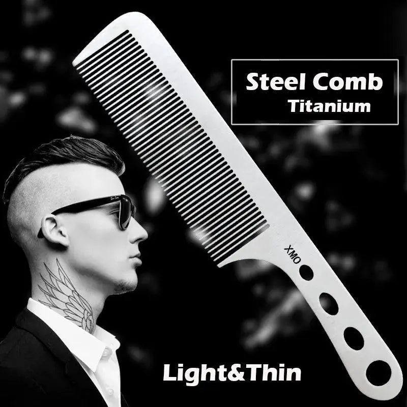Brainbow Titanium Anti Static Comb for Men Grooming