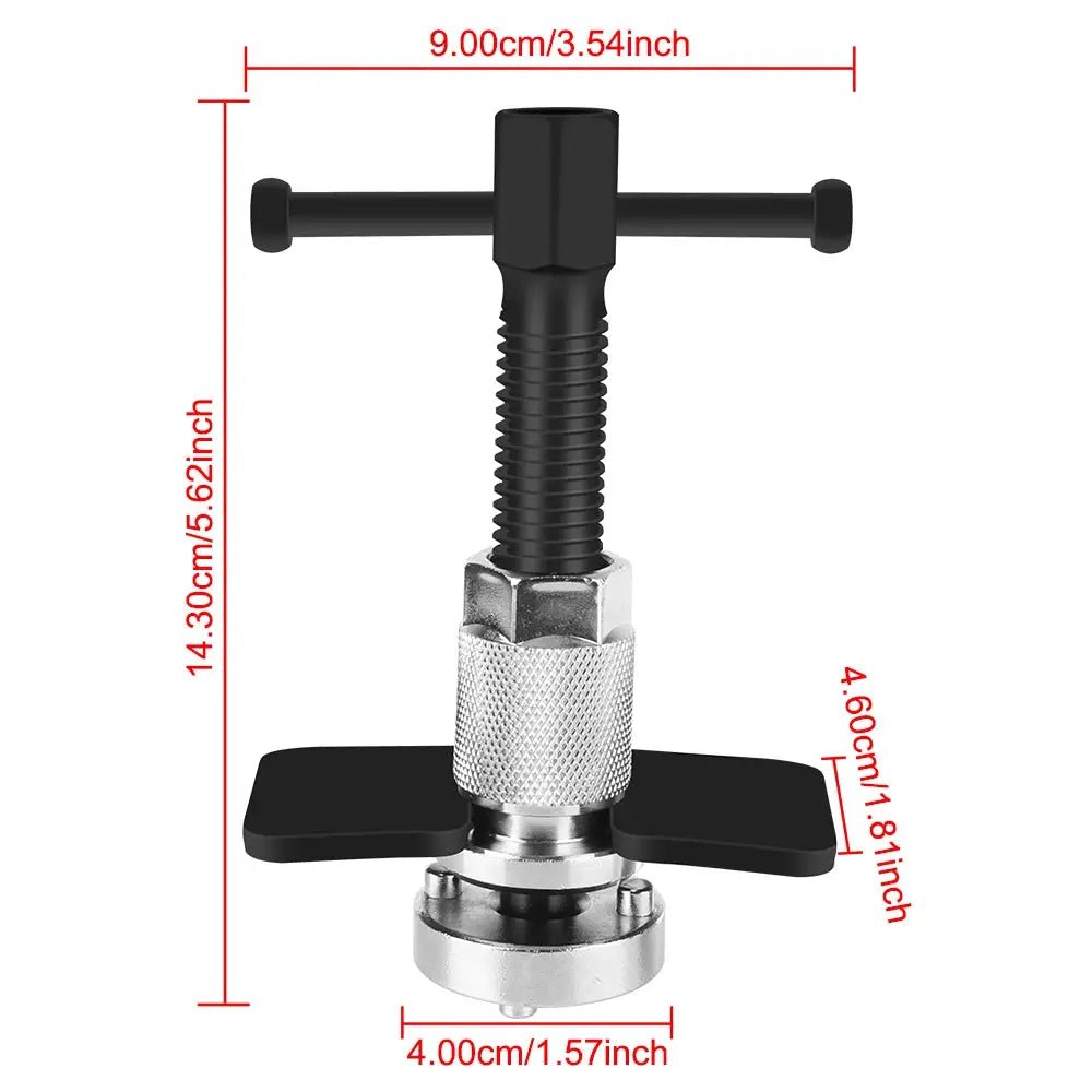 Brake Caliper Piston Rewind Tool Kit For Car Disc Brake Maintenance DIY Friendly