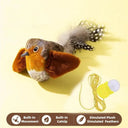 Bran Bird Squeaky Cat Toy for Indoor Fun