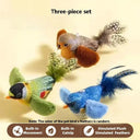 Bran Bird Squeaky Cat Toy for Indoor Fun