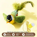 Bran Bird Squeaky Cat Toy for Indoor Fun