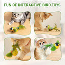 Bran Bird Squeaky Cat Toy for Indoor Fun