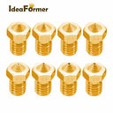 Brass Nozzle Set: Versatile Printing Options for Filament Printers