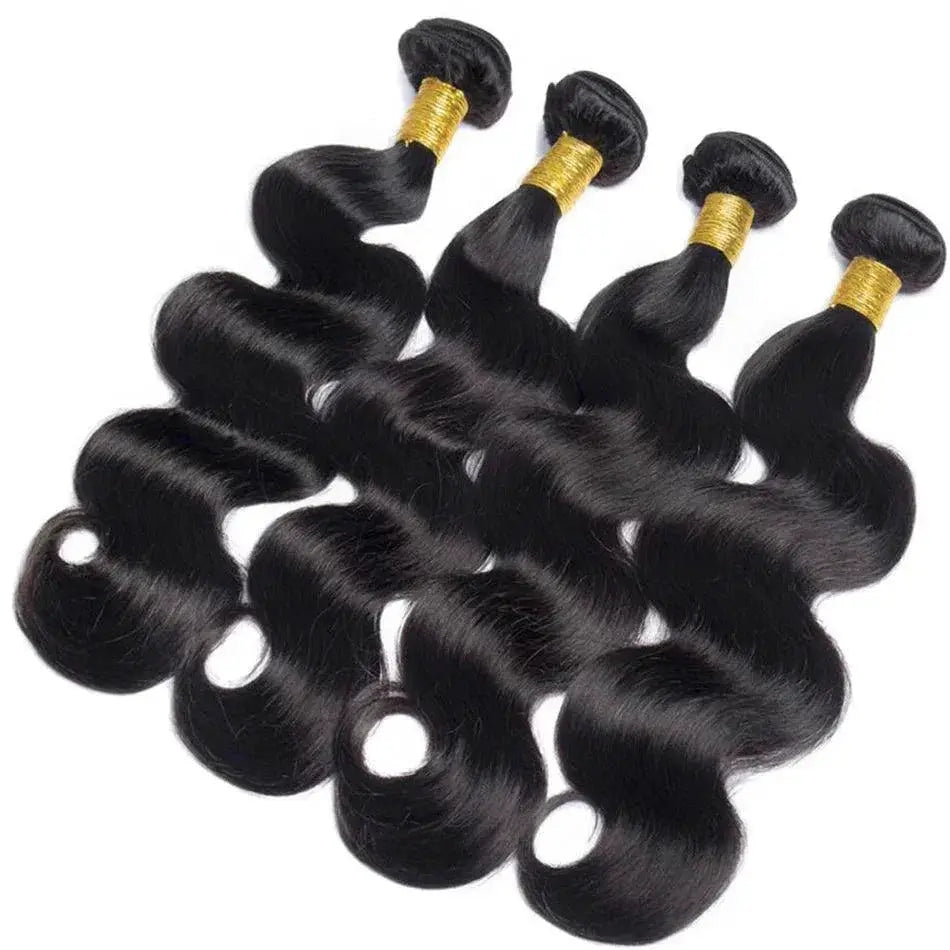 Brazilian Body Wave Hair Bundle Luxe Virgin Human Extensions