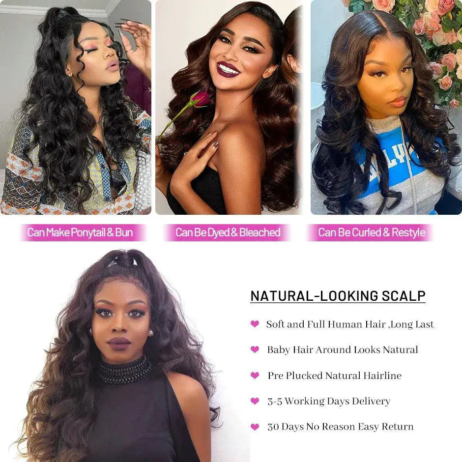 Brazilian Body Wave Hair Bundle Set With Closure Remy
