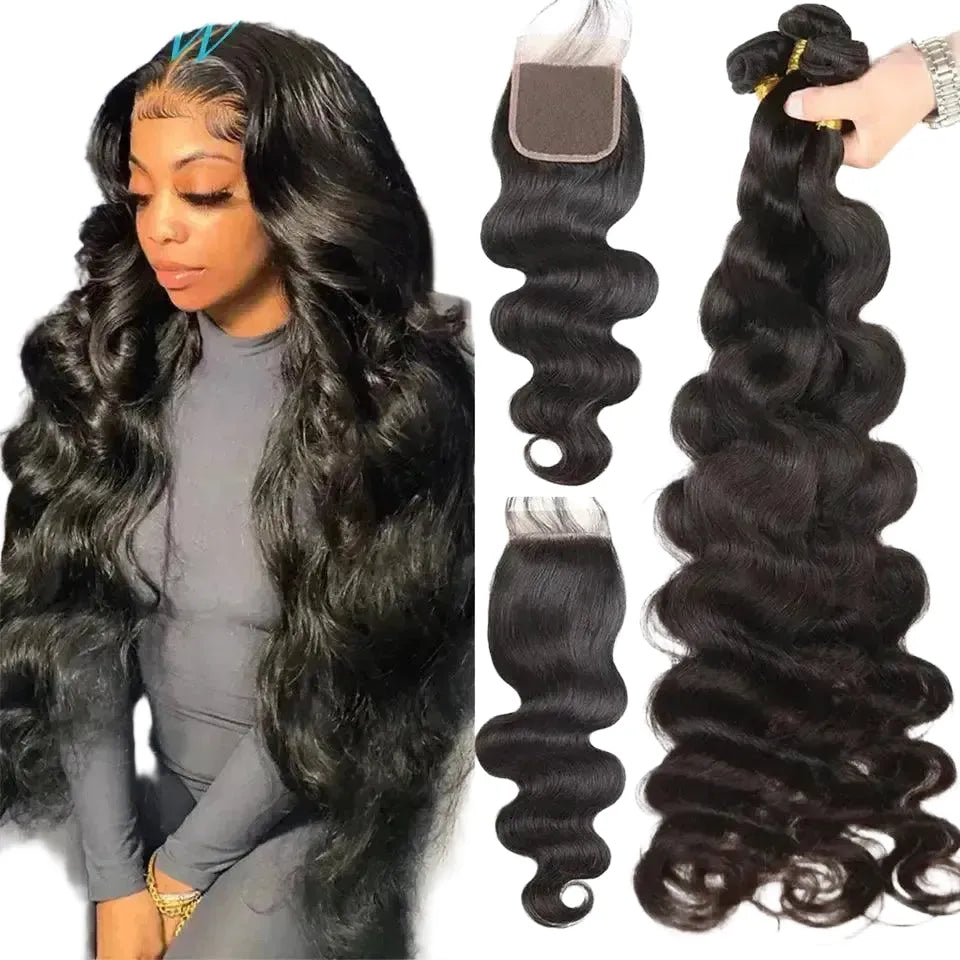 Natural Look Hair Extensions for Women Edition AA — Free Part
