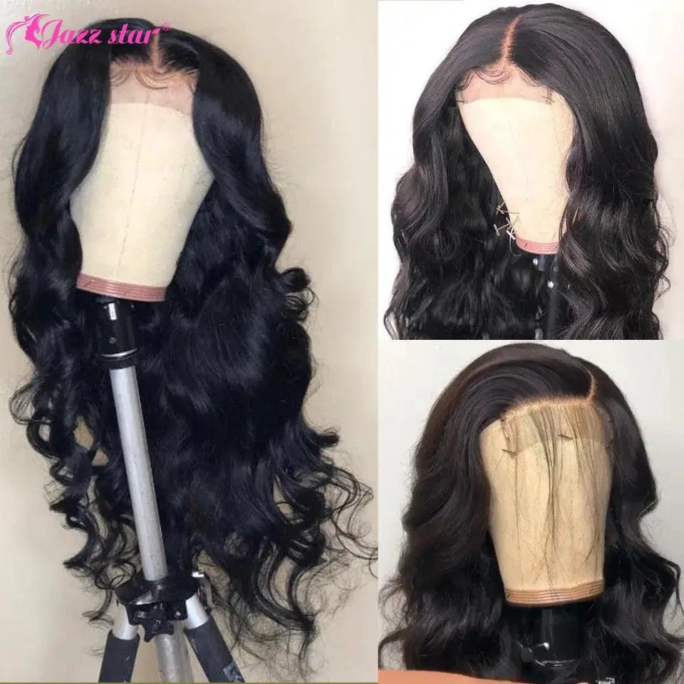 Brazilian Body Wave Lace Front Wig 100 Percent Human Hair