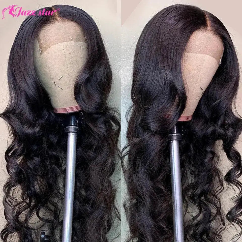 Brazilian Body Wave Lace Front Wig 100 Percent Human Hair