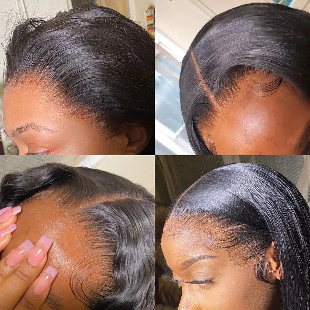 Brazilian Bone Straight Wig Seamless Natural Look Comfort