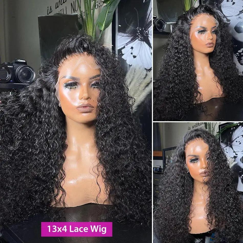 Brazilian Curly Hair Wig With HD Lace Natural Curls