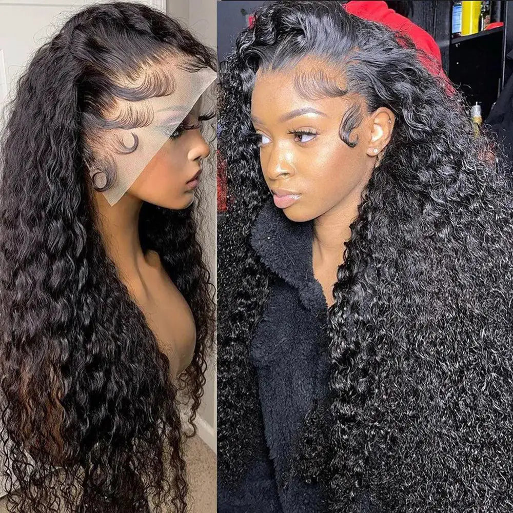 Brazilian Curly Hair Wig With HD Lace Natural Curls