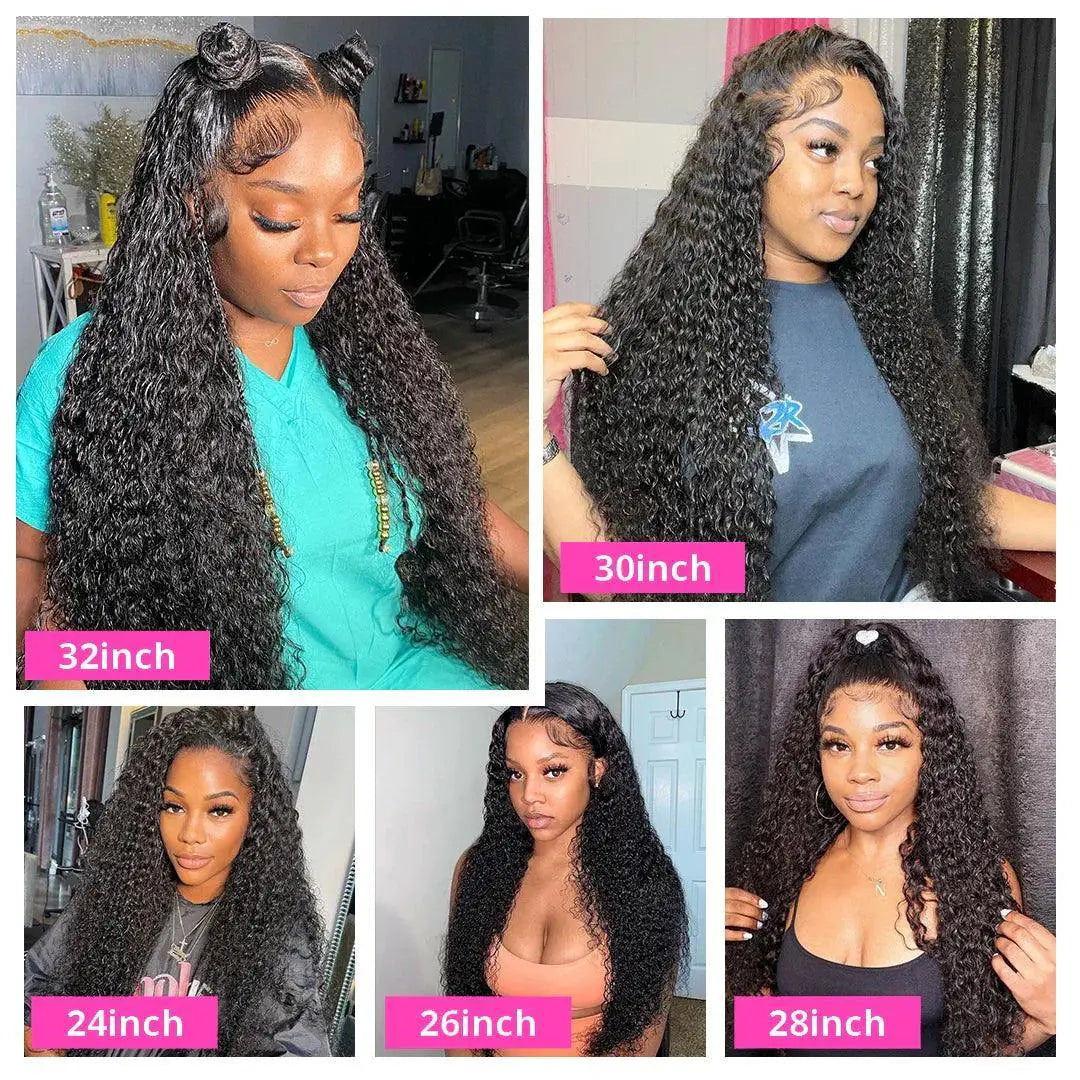 Brazilian Curly Hair Wig With HD Lace Natural Curls