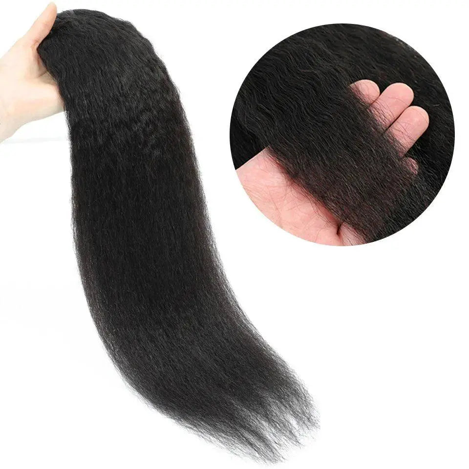 Brazilian Kinky Straight Hair Bundles Remy Extensions
