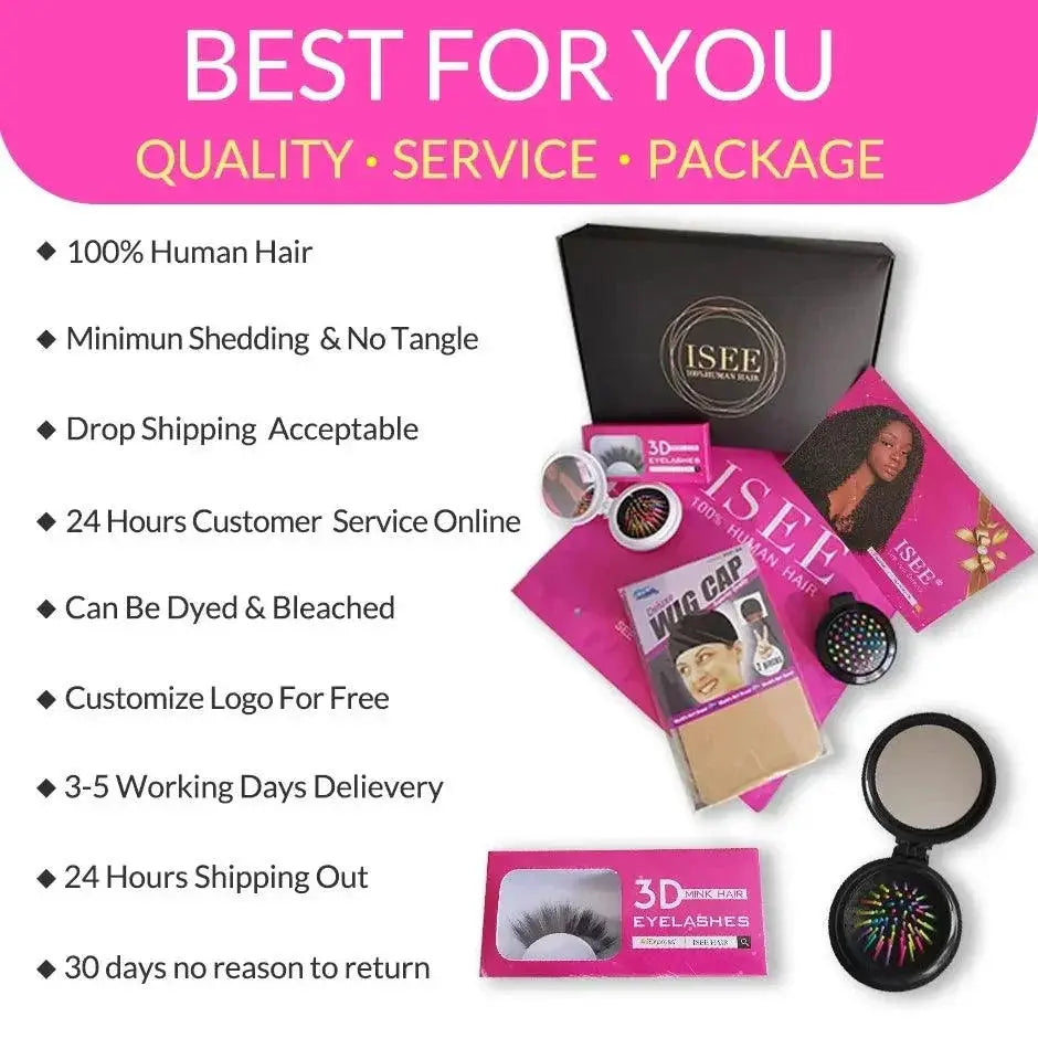 Brazilian Loose Deep Human Hair Bundles Luxury Style Glam