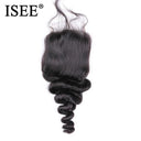 Brazilian Loose Wave Lace Closure Luxe Remy Hair Extensions