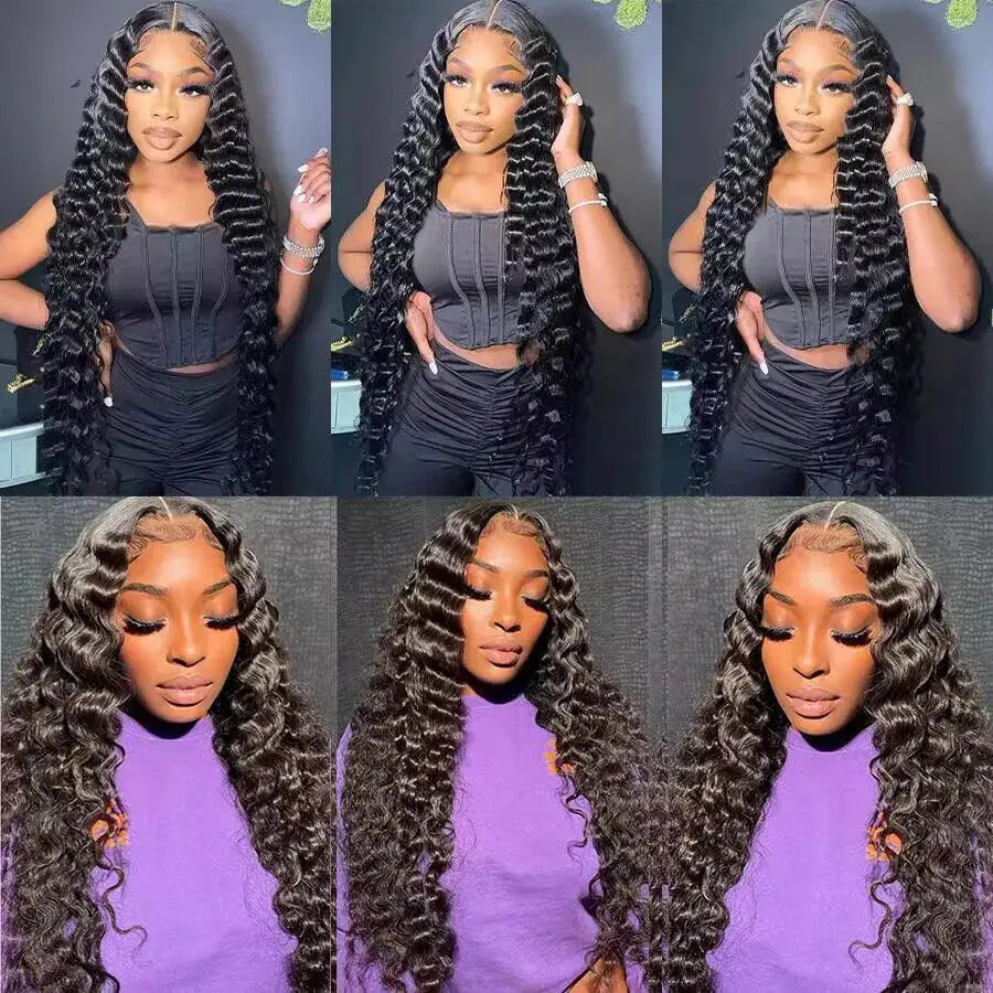 Brazilian Raw Hair Luxe Deep Wave Bundles Fast Delivery