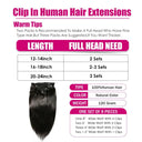 Brazilian Remy Seamless Clip In Hair Extensions Natural Look