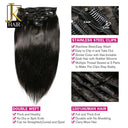 Brazilian Remy Seamless Clip In Hair Extensions Natural Look